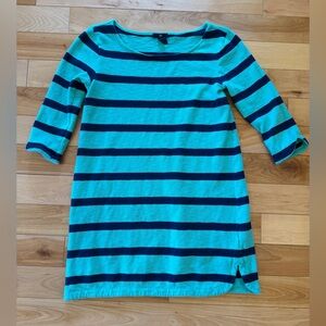 Gap Striped Sweater Dress—Small